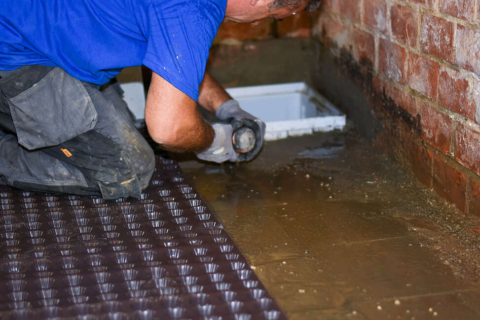 aqua protect kelderdichting met vloerdrainage 001