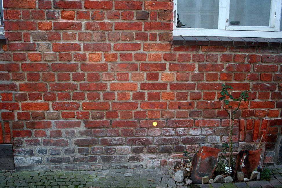 Vochtige buitenmuur door afwezige waterkering